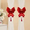 Conjunto de Decoração de Quarto de Casamento para o Noivo, Prendedores de Cortina Modernos, Quarto Principal para a Noiva, Quarto Novo, Atacado de Suprimentos para Casamento