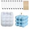 Molde de Silicona Zhongcheng Cubo de Rubik Vela de Aromaterapia Herramienta de Pulido de Resina Repostería Creativa Horneado Mousse Pastel Postre