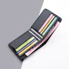 Cartera para Hombre Billetera Corta para Hombre Cartera de Negocios para Hombre Simple para Estudiante de Hombre Moda Licencia de Conducir Fabricante Original