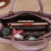 Bolso de Piel Genuina para Mujer 2025 Nuevo, Bolso Grande de Moda Europea y Americana, Bolso de Mano de Piel de Vaca de Hombro Único para Mujer, Bolso Cruzado, Sencillo y Versátil