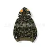 Comércio exterior transfronteiriço, marca da moda estilo japonês, design de cabeça de tubarão, multicolorido, estilo casual clássico, jaqueta aberta na frente