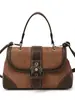 Bolsa de Ombro Transversal Feminina Suede Versátil Moda Exquisita Casual Simples Estilo Estrangeiro Estilo Coreano 2025