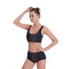 2026 Nuevo Modelo Bikini Reflectante Piel de Serpiente Traje de Baño de Dos Piezas de Cintura Alta para Mujeres Europeas y Americanas Fabricante Transfronterizo de Ropa de Baño