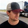 Gorra de Béisbol Retro de Malla de Algodón Transpirable con Agujeros, Cubre Rostro, Protección Solar, Gorra de Visera de 5 Piezas para Conductores de Camiones, Circunferencia de Cabeza Grande