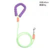 Correa para Perros para Dos Perros, Anti-Reventón, Anti-Escape, Cuerda Redonda de Nylon Colorida, Correa para Paseo de Perros al Aire Libre, Correa P, Cadena P
