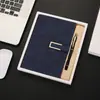 Caixa de Presente para Caderno de Negócios Conjunto de Pen Drives A5 Caderno B5 Atividade de Volta às Aulas para Estudantes Conjunto de Presente