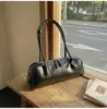 Bolsa Baguete de Alça Longa Retro de Nicho de Alto Padrão Transfronteiriça para Mulheres Nova Moda 2025 Bolsa de Ombro Elegante Bolsa de Braço