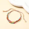 Festival del Bote del Dragón Cuerda de Mano Pulsera de Cuentas Multicolor de Múltiples Capas Tejida a Mano con Cuentas Nuevo Estilo 2026 Cuerda Multicolor Fábrica Envío Rápido