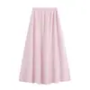 Venta al por mayor de ropa para mujer estilo europeo y americano transfronteriza, conjunto de punto de top largo de manga larga floral moderno y elegante y falda de punto tipo umbrella de cintura alta