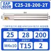Portaherramientas de Fresado Bap400R Antisismo y Antivibración, Material 42Crmnti, Sujeción de Alta Precisión de 0.008mm Herramienta CNC