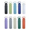 Botella de Agua Grande de Gran Capacidad Transfronteriza con Diseño Único, Botella de Agua Deportiva Gigante Portátil, Taza Térmica de Acero Inoxidable, Personalizable