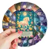 Nuevas tarjetas de meditación de sanación natural misteriosa de 36 cartas transfronterizas para el crecimiento espiritual y mental, tarjetas de texto de regalo de energía positiva
