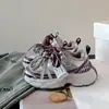 Tênis Esportivo de Malha Infantil 2025 Primavera e Outono Novos Leves Solado Macio Sapatos para Meninas Antiderrapantes Modernos Sapatos de Pai para Meninos