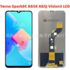 Adecuado para Tecno Kg5K/Spark8C Ensamblaje de Pantalla Kg5J Pantalla LCD Pantalla Interna y Externa Pantalla LCD