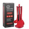 Fábrica de Produtos de Silicone Conjunto de Suporte para Utensílios de Cozinha Pronto Espátula de Silicone Colher de Cozinhar Espátula Antiaderente Doméstica