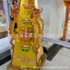 Papel de Funeral, Torre del Dragón, Artículos de Papel, Cornucopia Yuanbaoshan, Suministros Funerarios, Quema de Papel