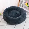 Nido de Gato Nuevo de Invierno Nido Cálido para Mascotas Nido de Perro de Felpa Nido Redondo para Gatos y Perros Nido para Sueño Profundo Gato Venta al por Mayor