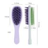 Massageador de Shampoo Dupla Face Transfronteiriço Silicone Dentes Grossos com Cabo Limpeza Profissional do Couro Cabeludo Pente Antipruriginoso