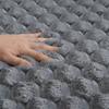 Alfombra de terciopelo de tortuga con mechones de felpa para sala de estar, dormitorio, mesita de noche, tapete de piso, manta para mesita de noche del hogar, alfombra de manta para sala de estar