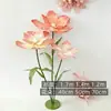 Instalación artística de flores de papel gigantes, escaparate de centro comercial, adornos decorativos, arreglos florales hechos a mano, accesorios para fotografía, flores artificiales