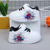 Zapatos Deportivos para Niñas 2026 Primavera Nuevo Estilo Zapatos Pequeños y Medianos para Niños Suela Suave Versátiles Zapatos Blancos para Niños
