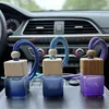 Ambientador de Coche Colgante Botella de Vidrio Mini Alto Valor Estético Difusor de Perfume Colgante para Coche Botella