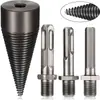 Broca para Astillar para Partir Madera, Herramienta para Astillar Madera, Martillo Eléctrico Doméstico, Taladro Manual, Taladro de Impacto, Broca de Agua para Partir Madera