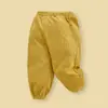 Calças Infantis Calças de Veludo para Meninos Primavera e Outono Calças Casuais para Bebês Meninas Roupa de Outono Infantil Algodão Puro