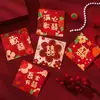Sobres Rojos para Bloqueo de Puerta de Boda, Bolsas Mini Pequeñas, Paquetes de Regalo de Boda, Paquetes Rojos Creativos de Nuevo Estilo para Recién Casados