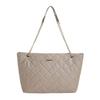 Bolsa Grande Feminina 2026 Nova Tendência Bolsa Acolchoada com Corrente Estilo Coreano Bolsa de Ombro Transversal Moda Bordada Bolsa de Mão Tote