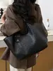Bolso cruzado de tejido casual estilo coreano para mujer, nuevo de moda de verano 2026, versátil, de gran capacidad, bandolera, bolso tote
