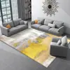 Estoque Transfronteiriço Tapete de Luxo Leve Sala de Estar Minimalista Tapete de Mesa de Centro Quarto Tapete Completo ao Lado da Cama Tapete de Estilo Simples