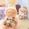 Solo ropa] la primera y segunda generación Labubu muñeco tela tela colgante correa falda sentada fiesta ángel lazo adorable