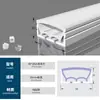 Fundas de Tira de Luz de Silicona para Montaje en Superficie e Instalación Oculta, Flexibles, Impermeables, Iluminación Interior para Sala de Estar, Dormitorio, Escaleras, Directo de la Fábrica Fuente