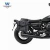Coche muscular Wolf adecuado para motocicleta Guz V9 bolsa lateral bolsa lateral caja lateral retro modificación bolsa para casco impermeable liberación rápida especial