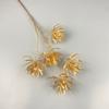 Año Nuevo Dorado Flor de Año Nuevo Eucalipto Cubo Material Floral Cubo para Sostener Boda Decoración del Hogar Fábrica Venta al Mayoreo Transfronterizo