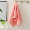 Toalla de Algodón Puro 74*34cm Celebridad de Internet Cara del Tiempo Toalla para Lavar la Cara Nombre Bordado Linda Suave Absorbente Toalla de Pareja Venta al por Mayor