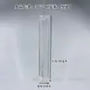 Acessórios de Iluminação de Cristal Pingente Triangular Cortina de Contas DIY Cortina de Porta de Cristal Tira de Vidro Peça Retangular Celebração de Casamento