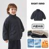 Chaqueta Casual de Algodón Estilo Europeo para Niños Invierno 2026 Nuevo Modelo Abrigo Cálido de Algodón para Niños Pequeños