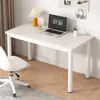 Mesa de Computador Simples para Casa Mesa Branca Quarto de Estudante Mesa de Escrita Apartamento Pequeno Mesa para Computador de Mesa Mesa de Escritório