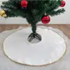 Falda para Árbol de Navidad Blanca de Navidad Decoración Navideña de Felpa Falda para Árbol Amazon Temu Dropshipping