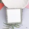 2025 Novo Espelho de Coração DIY Acessórios de Joias para Celular Diamante Pérola Flor Lente Materiais de Beleza para Celular