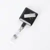 Insignia retráctil Hebilla de fácil extracción Rueda cuadrada de desplazamiento Tirador de fácil extracción Hebilla de insignia Pinza trasera giratoria Hebilla de fácil extracción