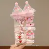 Gran Venta Otoño e Invierno Pasador para el Cabello Niños Dibujos Animados Kuromi Pasador para el Cabello Niña Pequeña Lazo Flequillo Pinza BB Accesorios para la Cabeza de Bebé