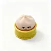Llavero de juguete creativo para aliviar el estrés con xiaolongbao impreso en 3D transfronterizo, gadget para aliviar el estrés de bollo de botón