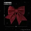 Estrela da árvore de Natal 2023 Natal vestir pingente conjunto ornamento terno bola de Natal pingente pequeno vendas diretas da fábrica