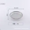 Bandeja de Filtro de Óleo de Aço Inoxidável Grelha de Filtro de Óleo de Cozinha com Orelhas para Pendurar Bandeja Drenante para Lanches Fritos e Churrasco Grade para Cozinhar no Vapor