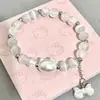 Pulsera Popular Gato Kt Hellokitty Mismo Estilo Douyin Pulsera Pareja DIY Cuentas Hechas a Mano para Mejor Amigo y Novia