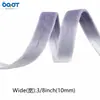 Tiras de Tela Prensada Terciopelo Sol, Cintas Compuestas de Tela de Terciopelo, Cintas para Accesorios de Cabello de Moño Hecho a Mano para DIY