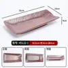 Shan Ye Feng Vajilla de Melamina Comercial Plato para Hot Pot Carne Di Long Cortada Frescamente Plato Creativo para Shabu-Shabu Plato de Preparación Platos de Forma Irregular